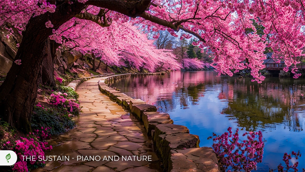 Spring Meadow Flowers & Piano 🌼 Deep Relax • Stop Overthinking • Calm Energy #53