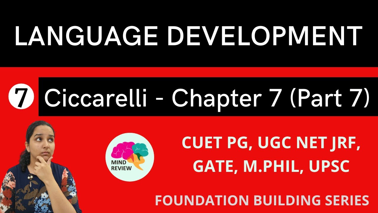 PSYCHOLOGY: Ciccarelli Chapter 7 | Part 7 |  LANGUAGE DEVELOPMENT | Mind Review