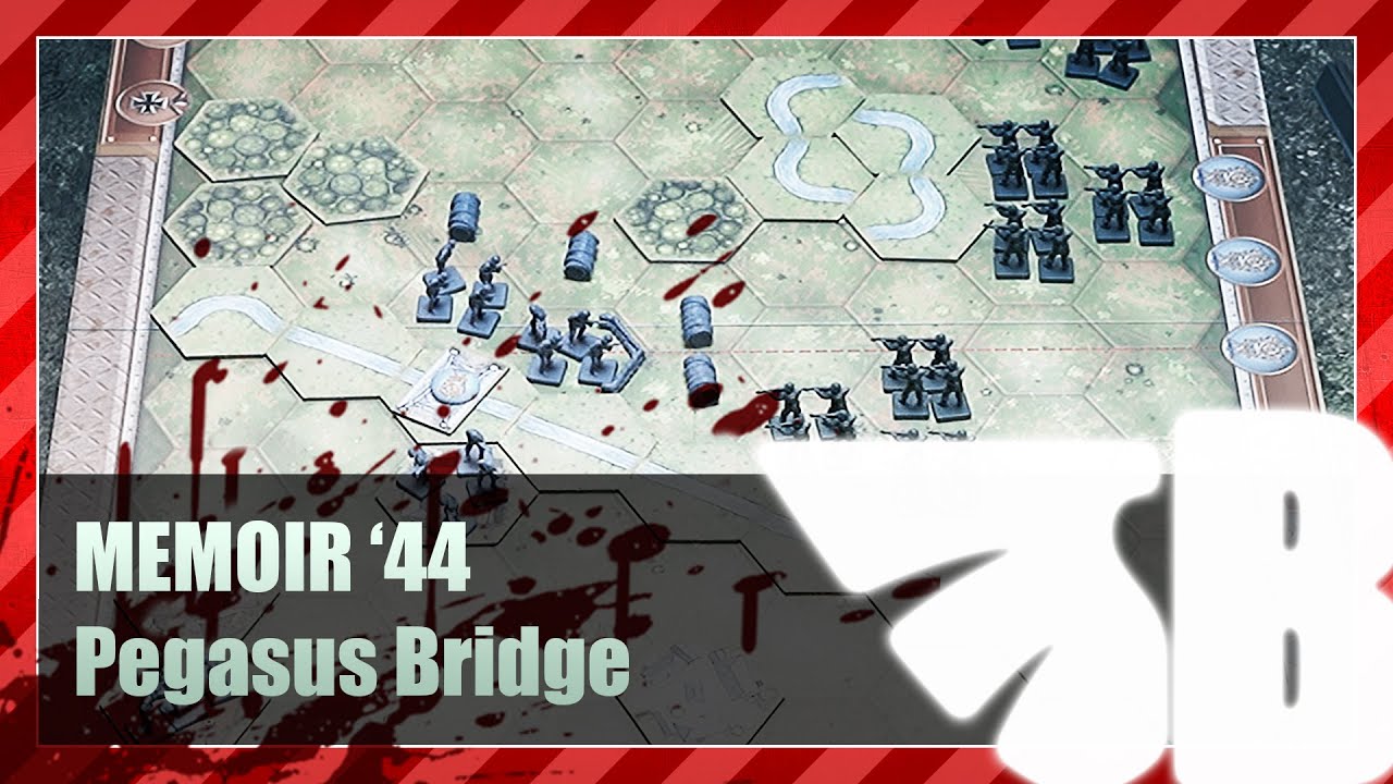 Let's Play Memoir '44 - Grundbox #01 - Pegasus Bridge - Deutsch
