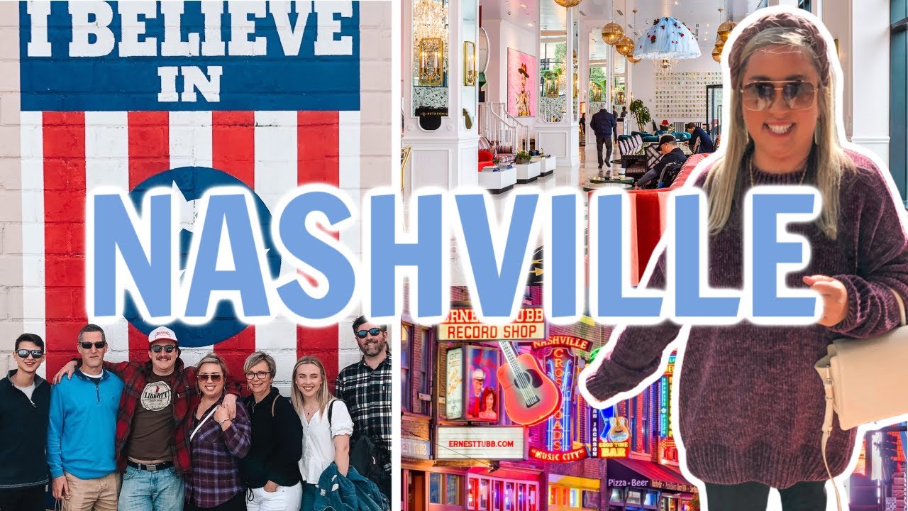 NASHVILLE TRAVEL VLOG | WHAT TO DO, SEE, AND EAT IN NASHVILLE | VACATION WITH US | JESSICA O'DONOHUE