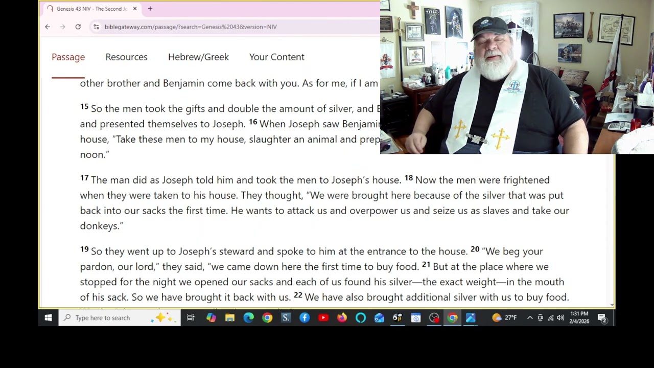 TOCM Bible Study Genesis 43