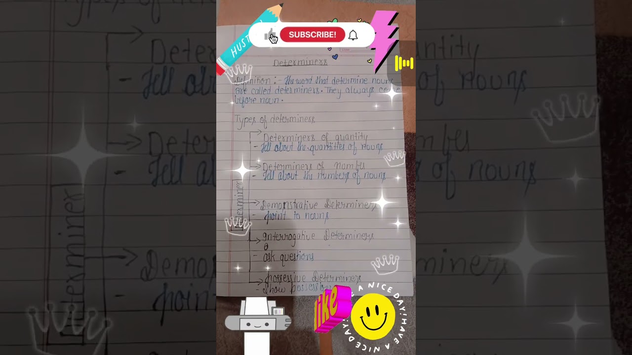 Detail of determiners #music #rap