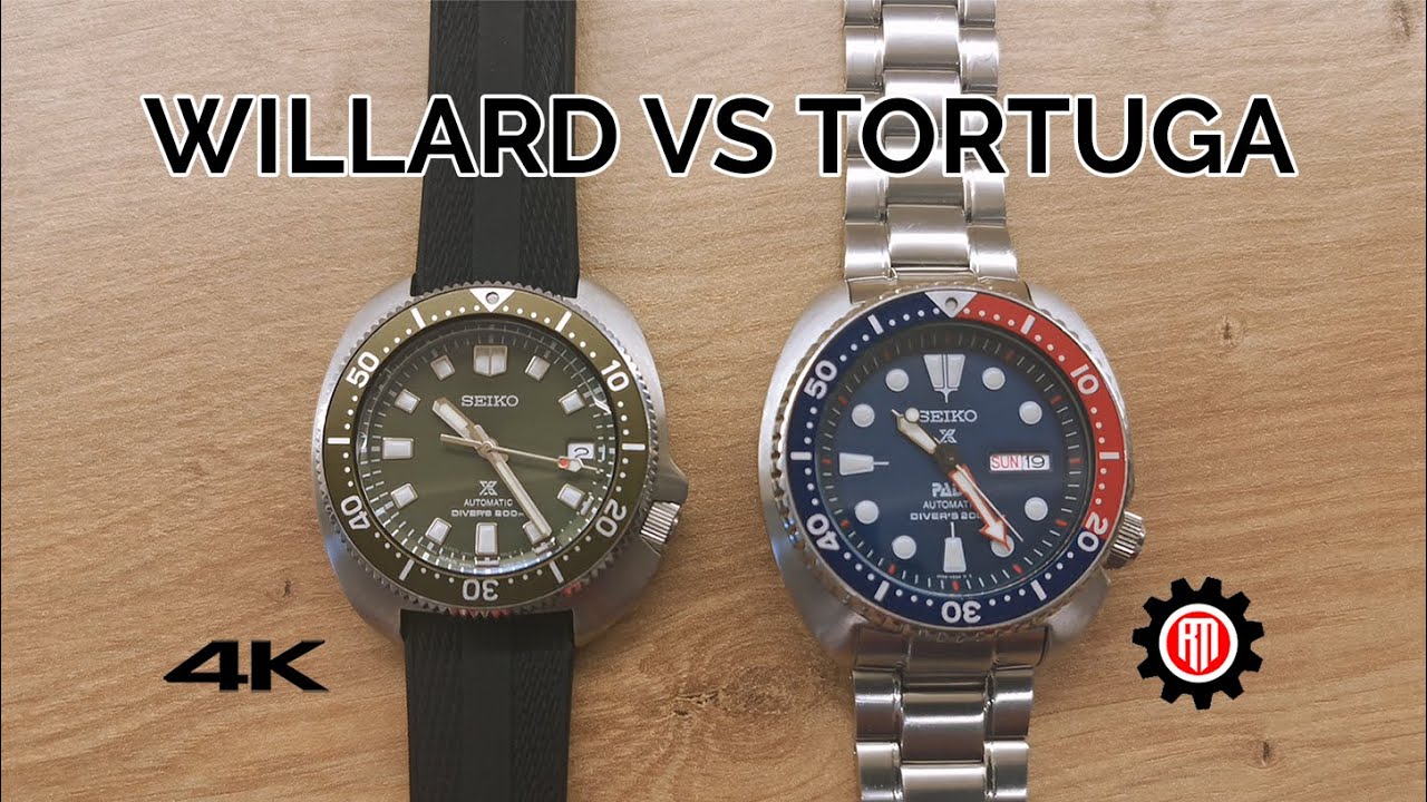 WILLARD VS TORTUGA - COMPARATIVA SEIKO SRP153 "Capitán Willard"/SEIKO SRPA21 "PADI"