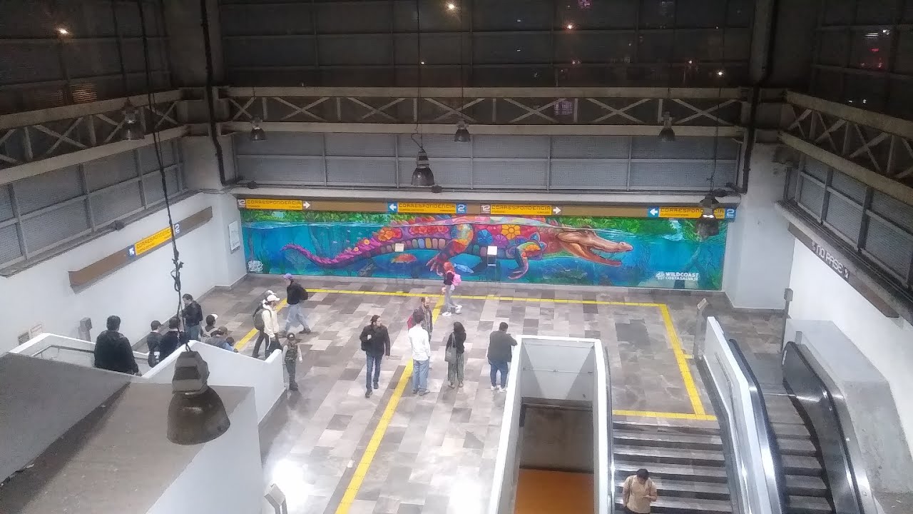 ESTACIÓN ERMITA LINEA 12 DORADA A TAXQUEÑA