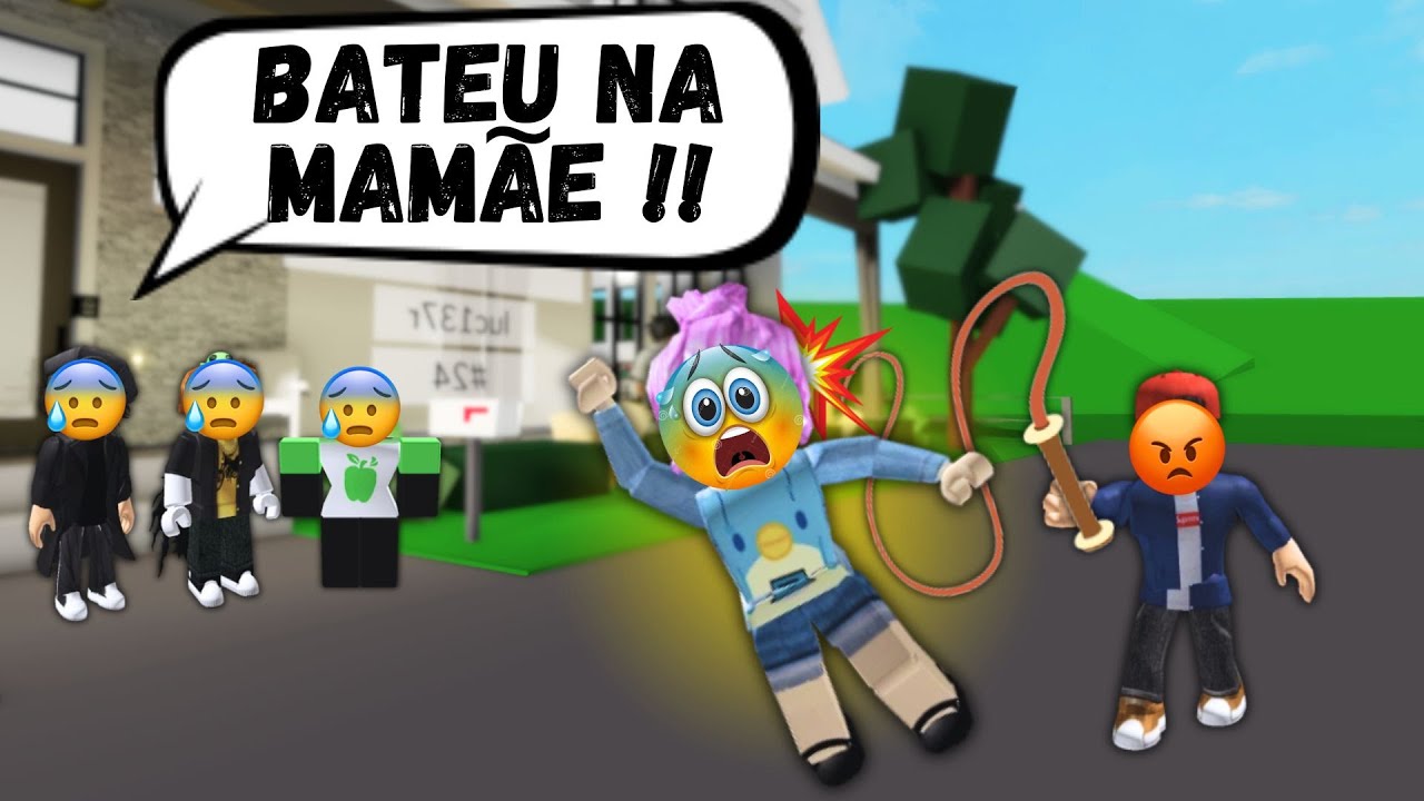 O menino que maltratava a mãe e se deu mal !! - HISTÓRIA DE ROBLOX