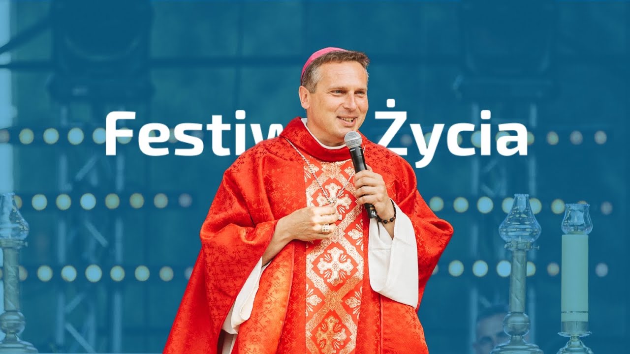 Bp Piotr Przyborek: Odlep to błoto i zobacz siebie oczami Jezusa | Festiwal Życia 2024