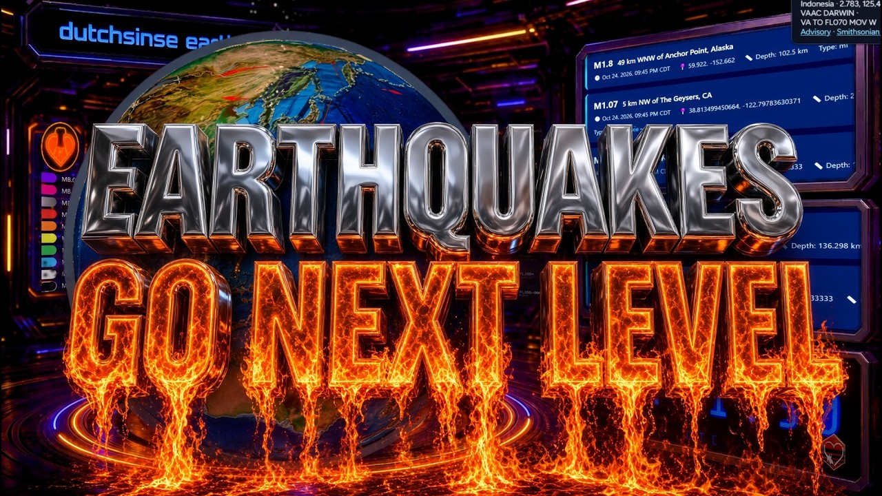 10/24/2026 -- EARTHQUAKE EMERGENCY - NEXT LEVEL - Potential M8+ possible -- BE PREPARED