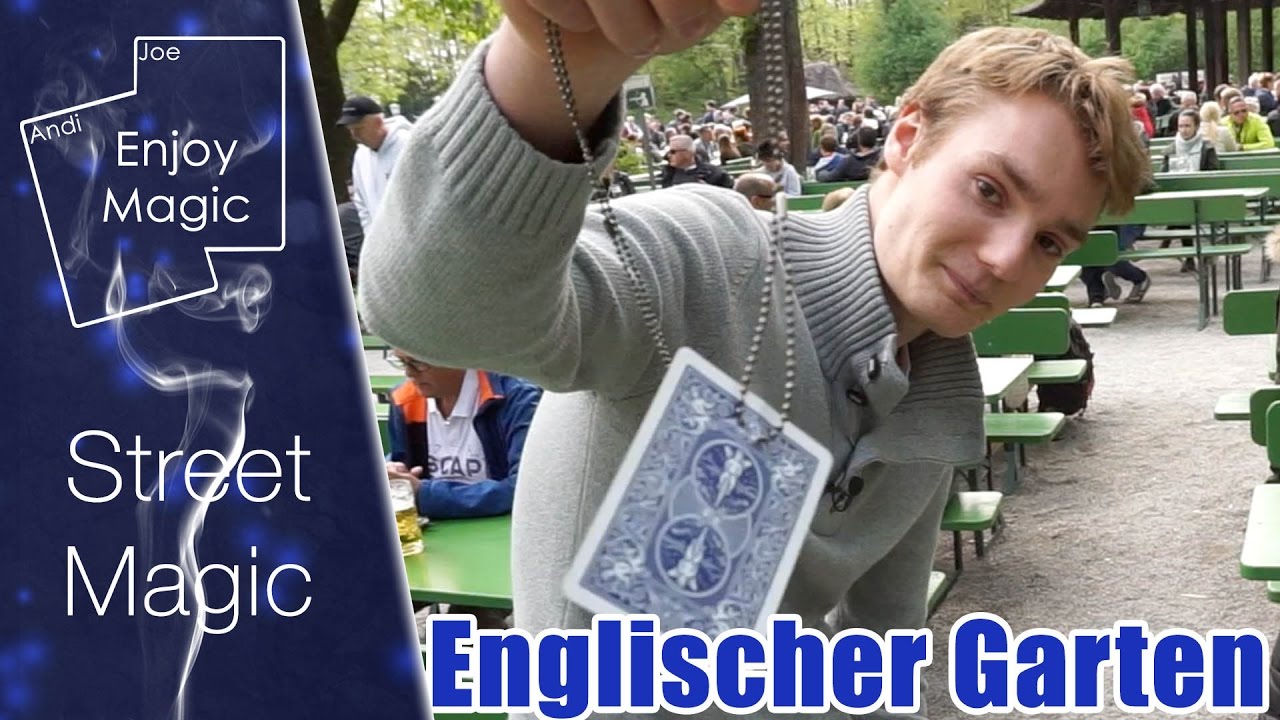 Englischen Garten in München verzaubert || Street Magic|| Enjoy Magic