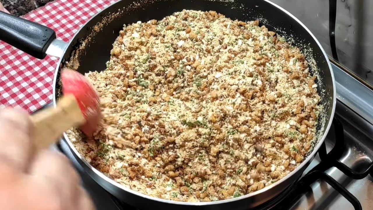 Farofa de Carne de Soja (Proteína de soja) fácil rápida de fazer e deliciosa 😋