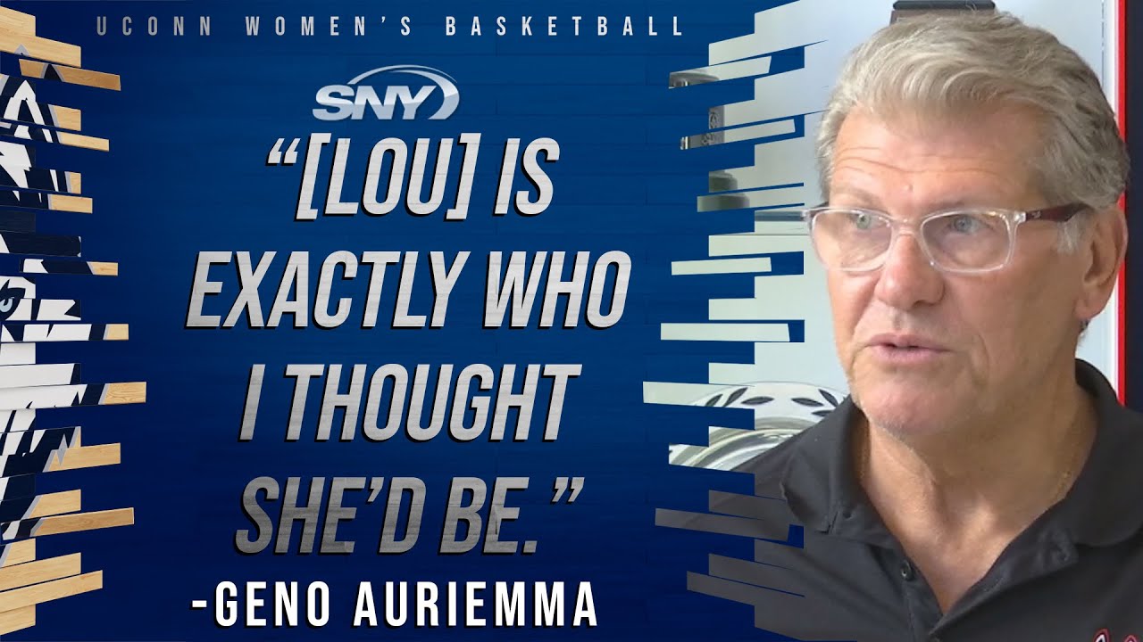 Geno Auriemma on transfer student Lou Lopez-Senechal, lists healthy Huskies | UConn | SNY