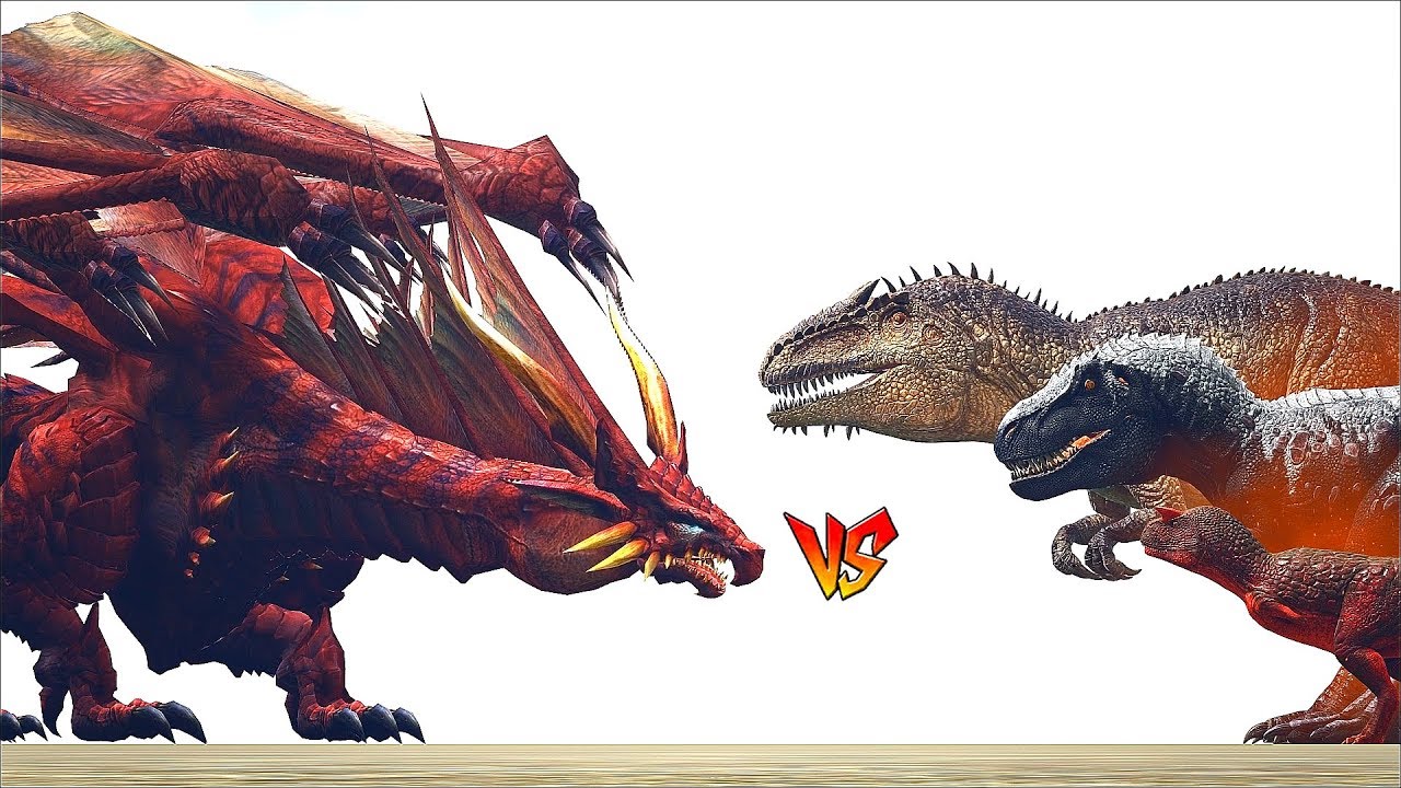 Ark Survival - VALAKAS vs ALPHA CARNO/APLHA REX/GIGA and more [Ep.231]
