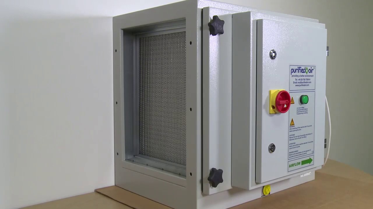 VENTEK - Purified Air Elektrostatik Filtre Bakımı
