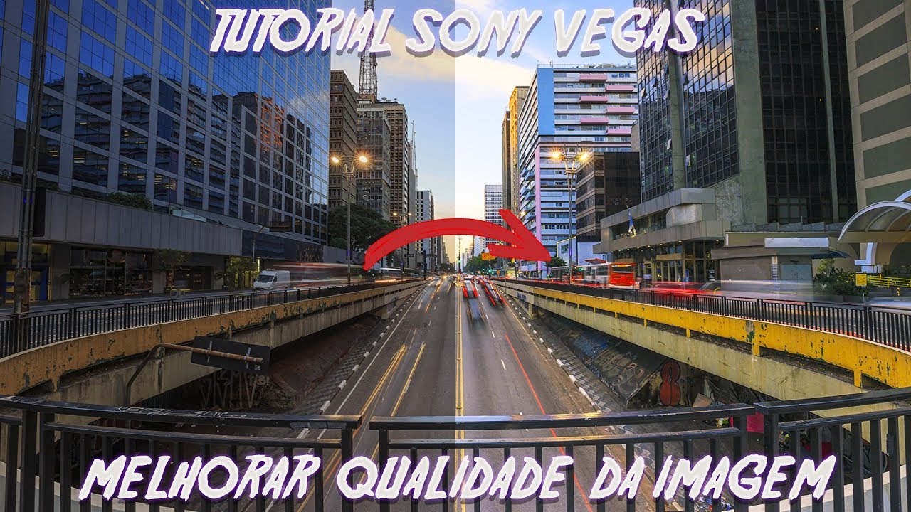 COMO MELHORAR A IMAGEM DO SEU VIDEO! - Sony Vegas