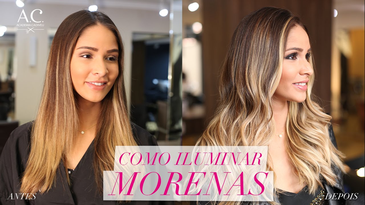 COMO ILUMINAR MORENAS / CORREÇÃO DE COR
