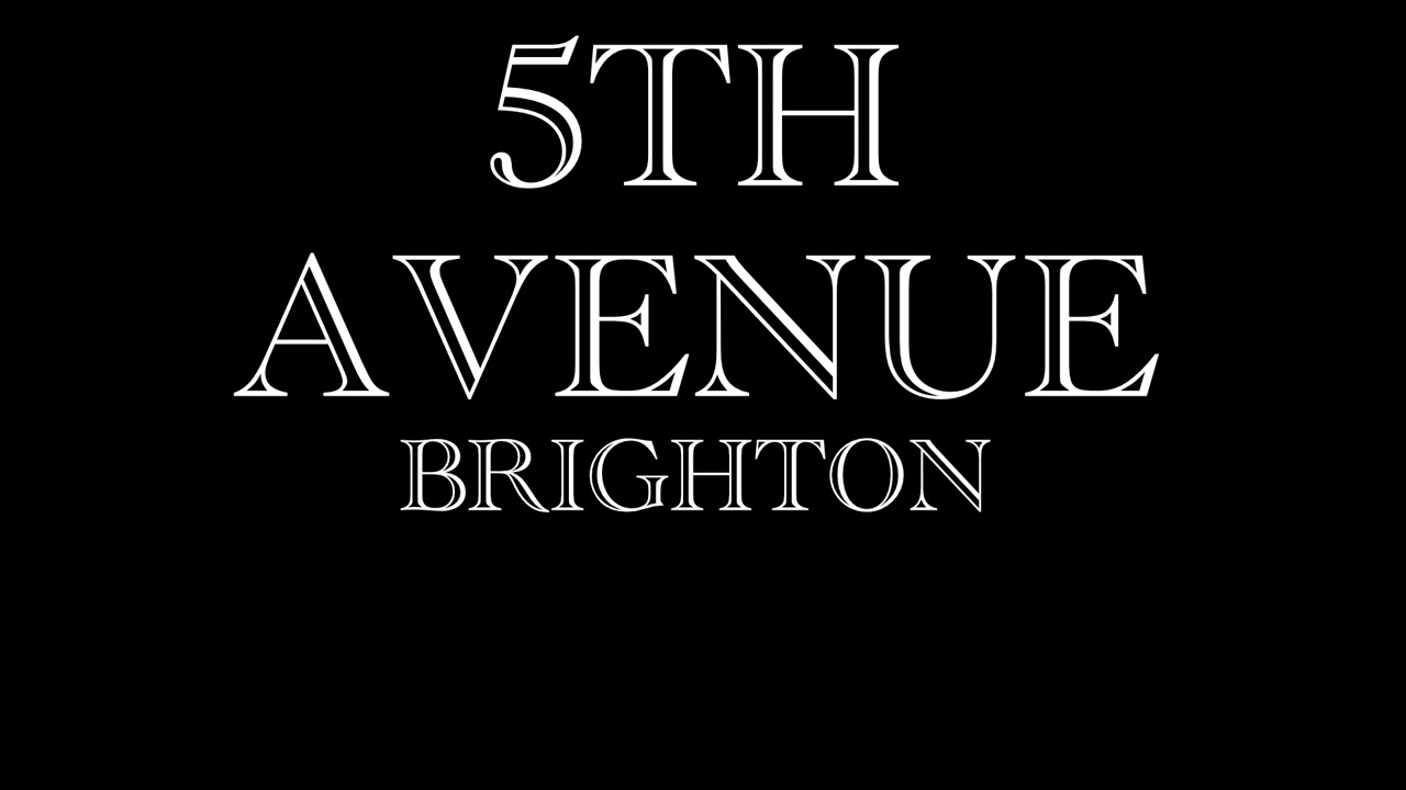 5TH AVENUE, BRIGHTON, UK.