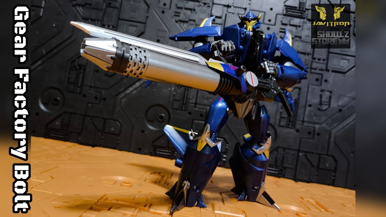 Review Transformers Gear Factory Bolt the Airfighter Dreadwing Prime RID Javitron @ShowZStore 