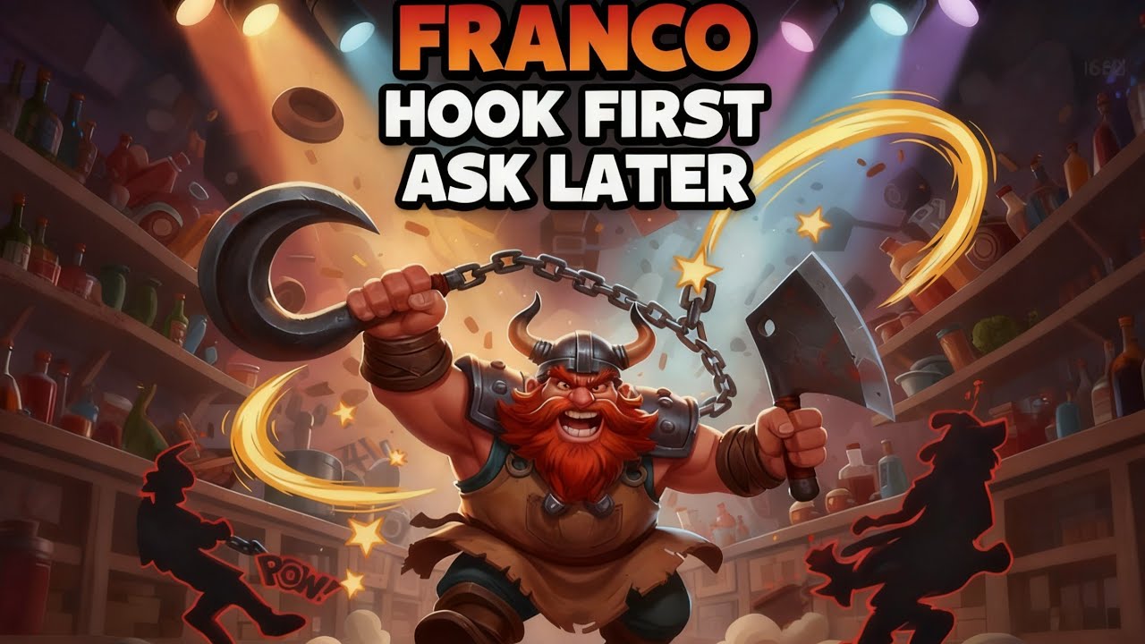 KETIKA USER FRANCO LAGI WANGI: HOOK BUTA PUN KENA! | MOBILE LEGENDS