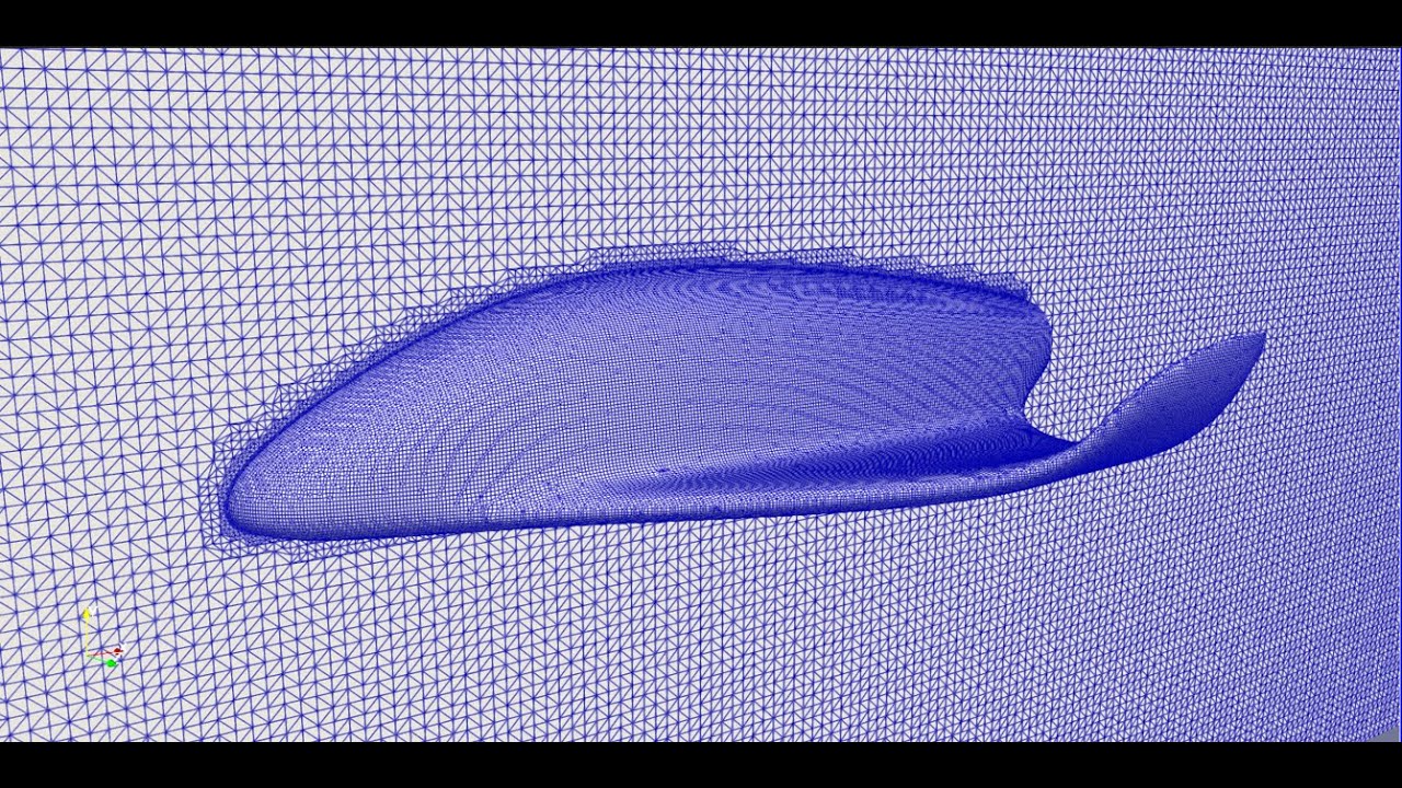 cfMesh - Spacecraft meshing OpenFOAM Tutorial | English