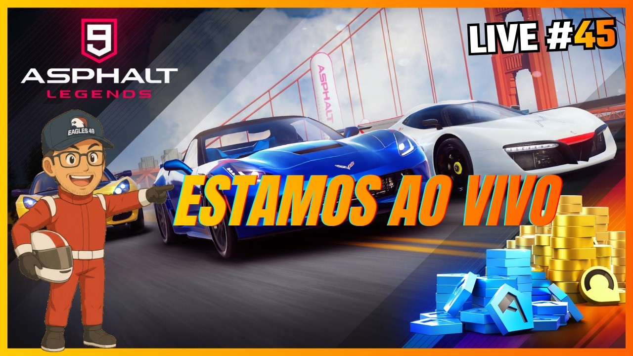 🏎️ RUMO AO TOP 10K! | Subindo o Ranking no Asphalt 9: Legends LIVE#45🚀 shorts