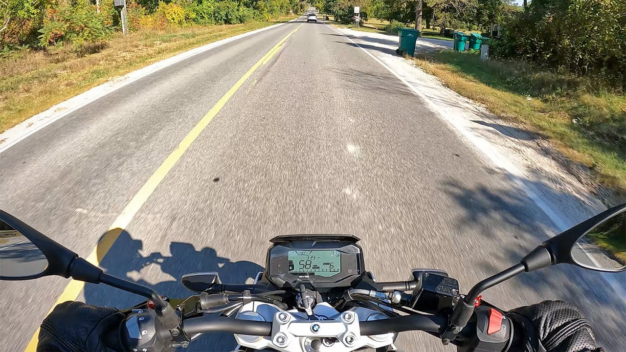 2020 BMW G 310 R - POV Test Ride (Binaural Audio)