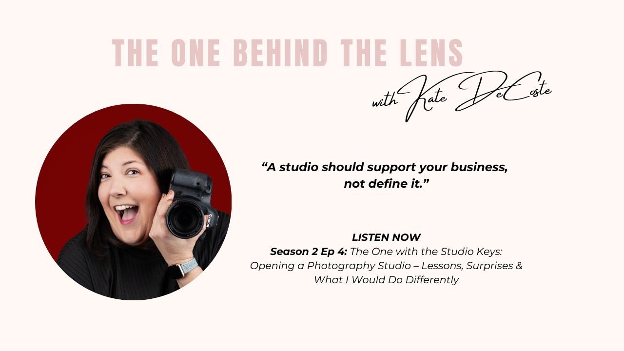 The One With The Studio Keys: Opening a Photography Studio