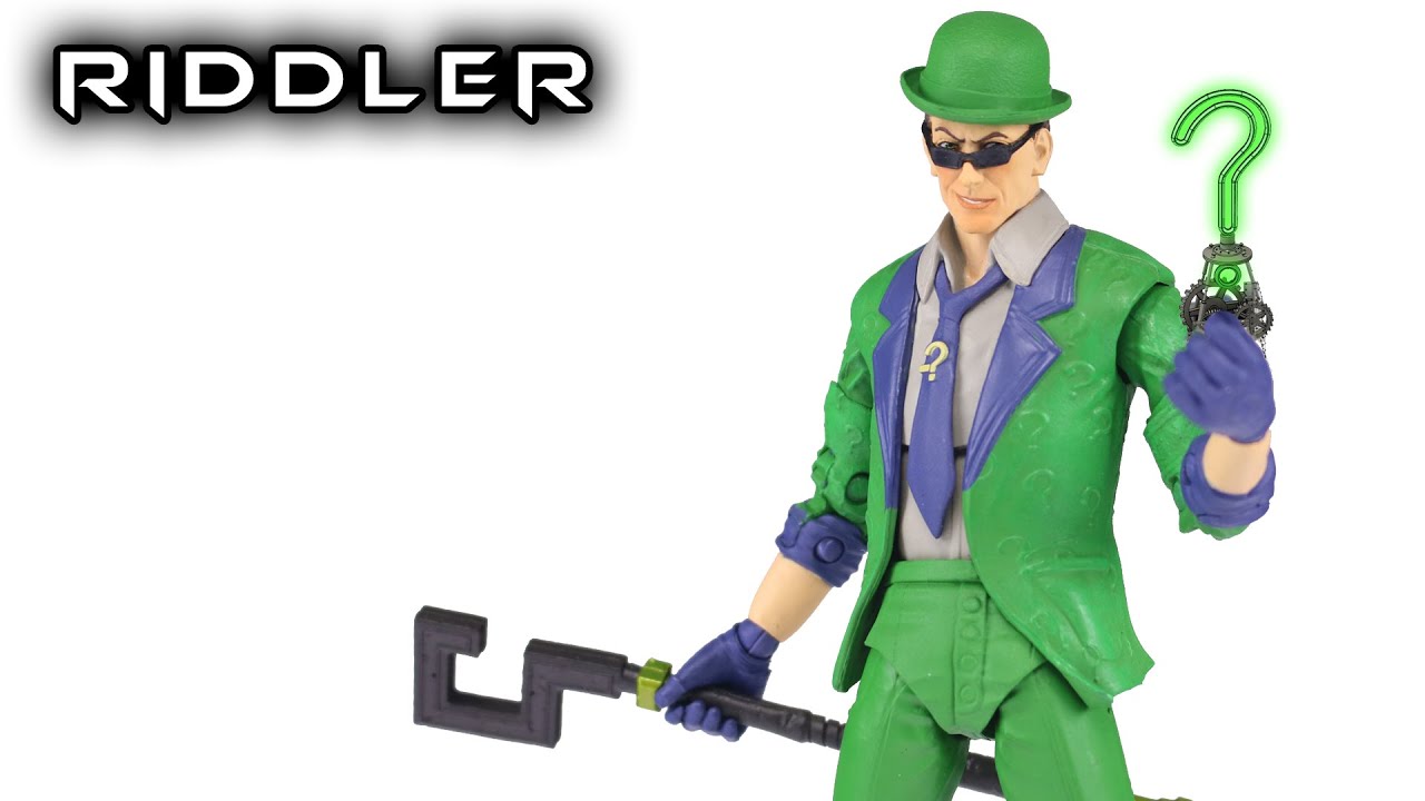 McFarlane Toys RIDDLER Batman: Arkham City DC Multiverse Action Figure  Review