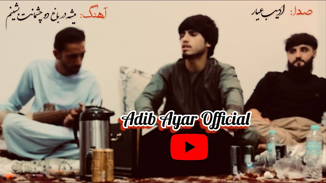 میشه در باغ دو چشمانت بشینم - ادیب عیار آهنگ جدید مجلسی - Adib Ayar new