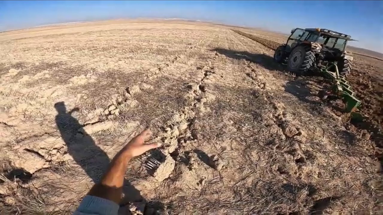 dip patlatma (dip kazan) çektiğim yeri nadas yaptım