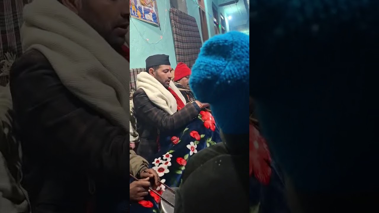 शिव कैलाश में दीप जलाने के लिए माता पार्वती को बोलते हुए महादेव की प्रस्तुति जागर के माध्यम से