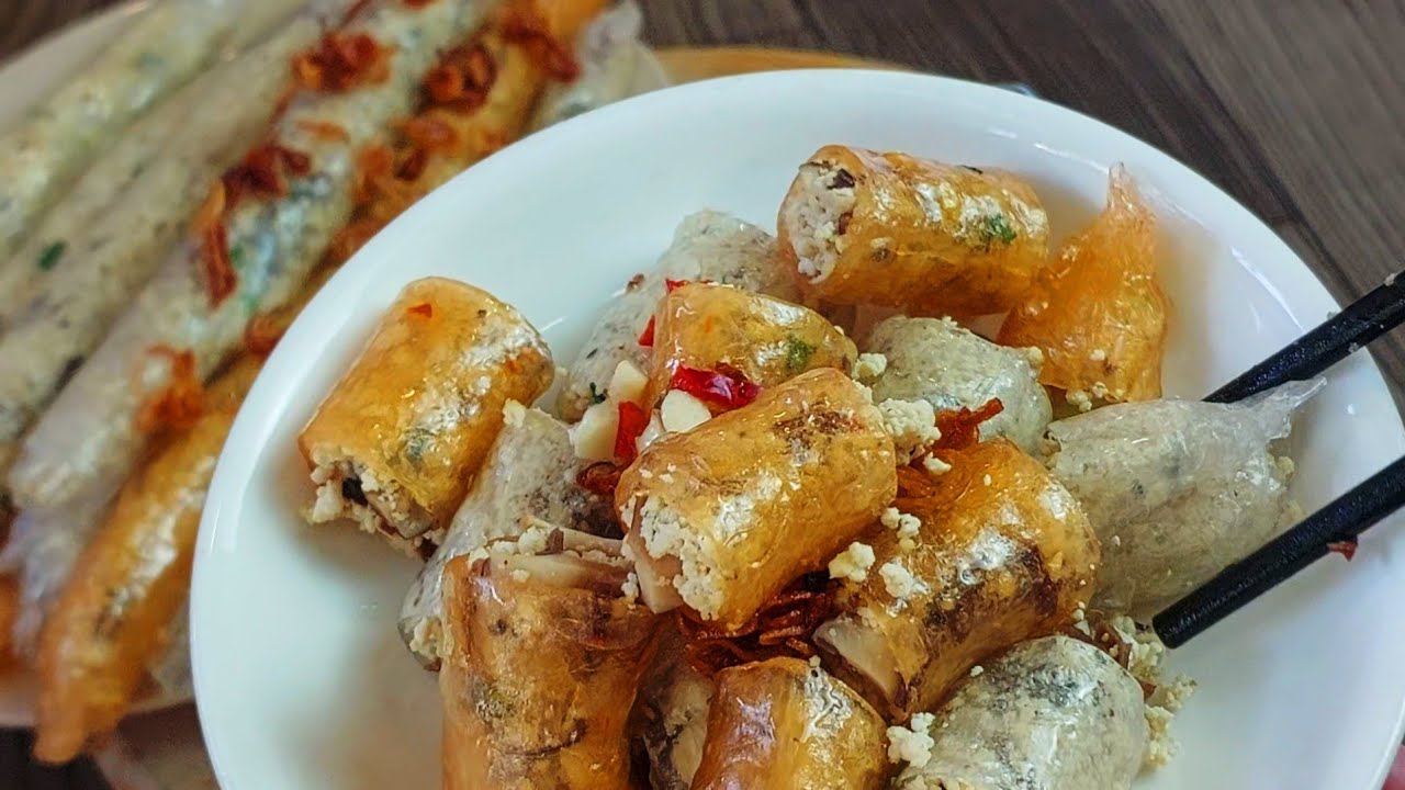 Bánh Cuốn Chay Từ Bánh Tráng Nhúng Đơn Giản Mà Ngon