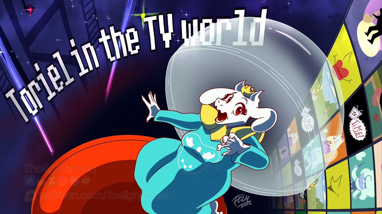 Toriel In The TV World (Part 1) | Deltarune Animation