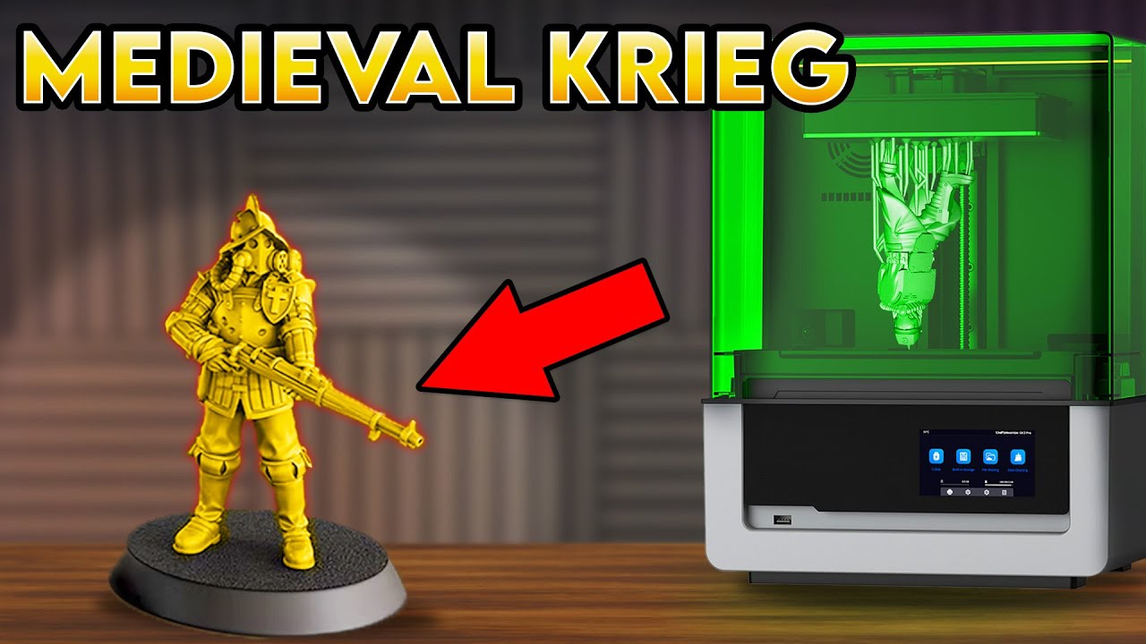 I Tried 3D Printing Medieval Death Korp of Krieg
