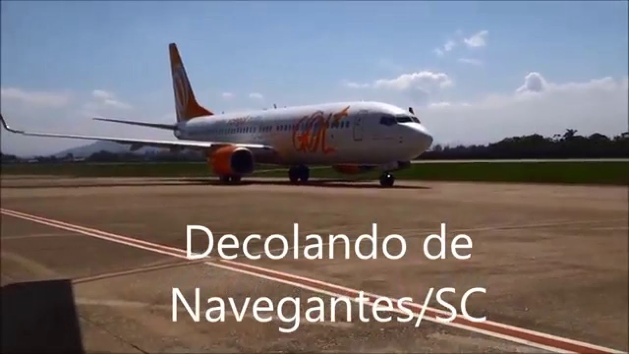 Decolando de Navegantes SC