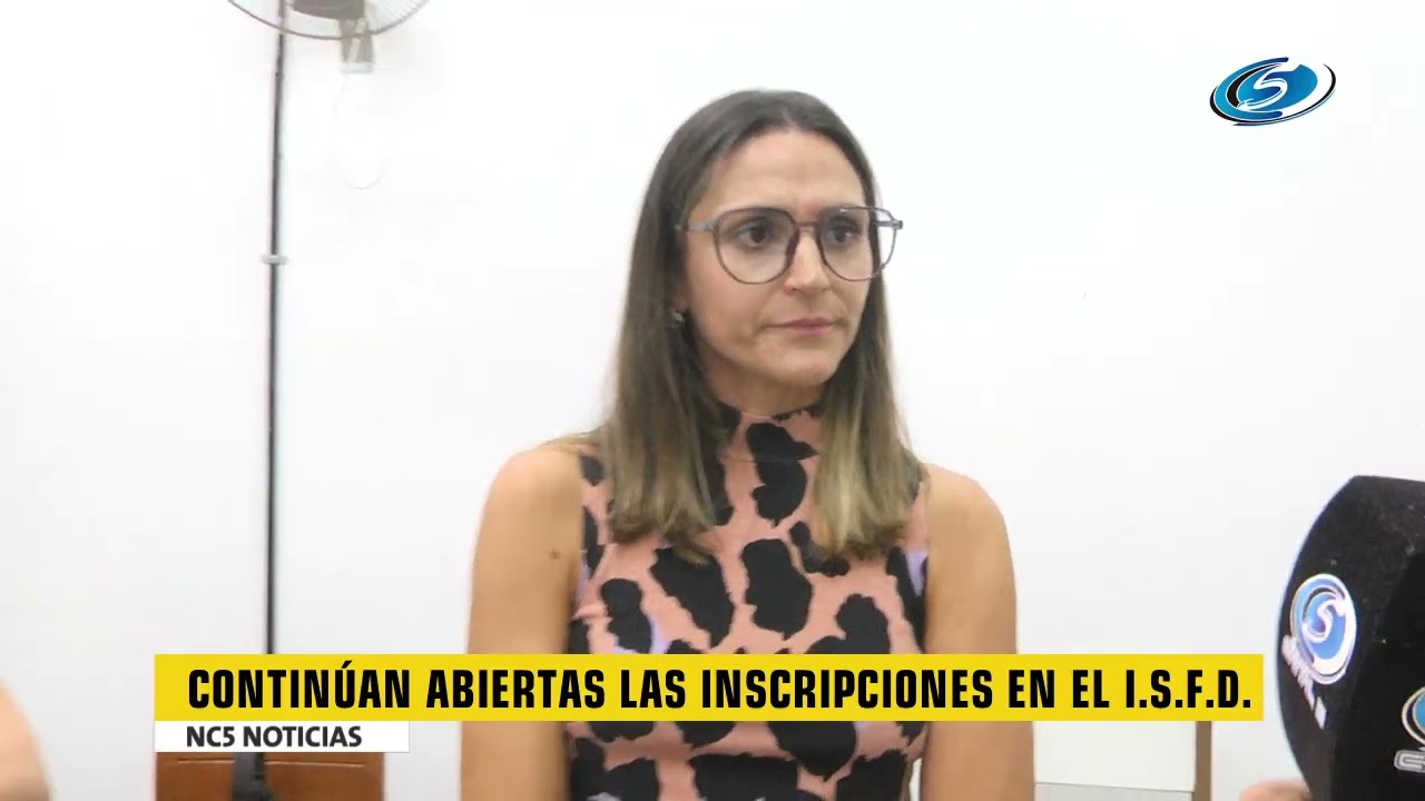 CONTINÚAN ABIERTAS LAS INSCRIPCIONES EN EL I S F D