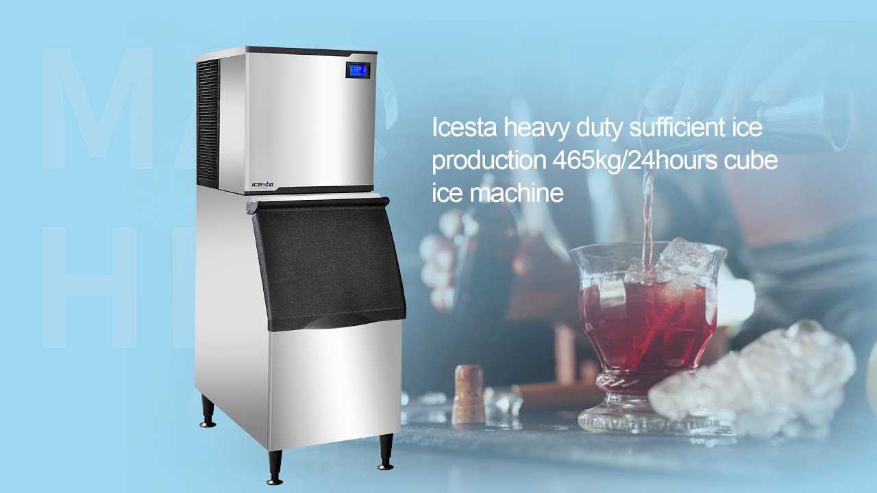 Competitive easy Operating 465kg/Day Ice Cube Machine From China