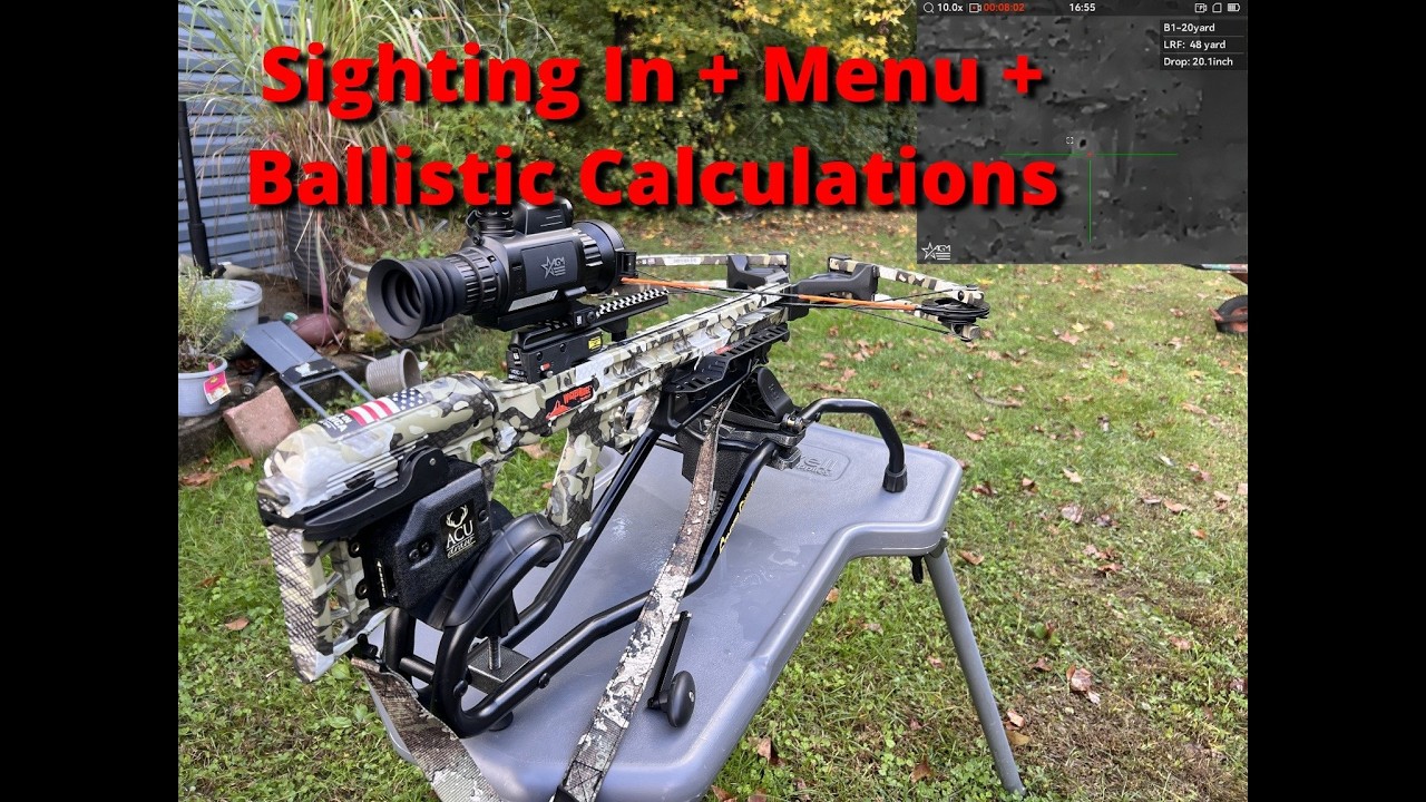 Thermal Scope Crossbow Test | AGM Varmint V2