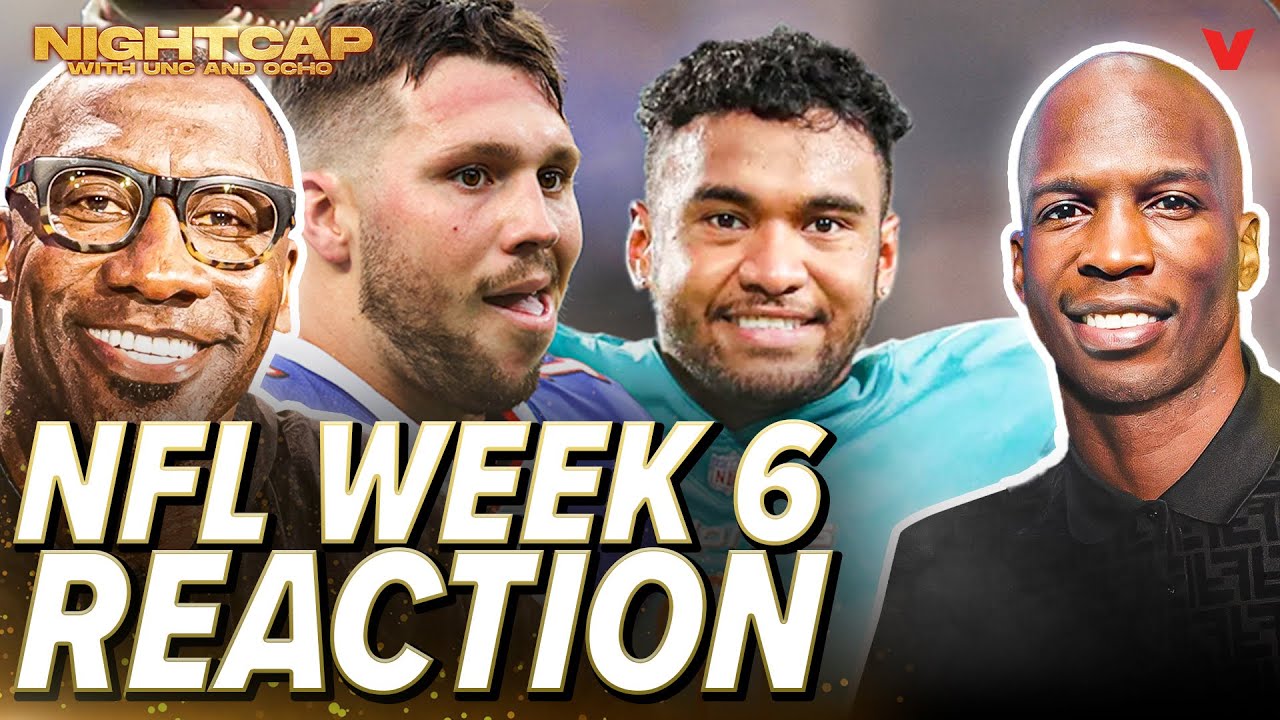 Shannon Sharpe & Chad Johnson react to Giants-Bills, 49ers' first L, Dolphins domination | Nightcap