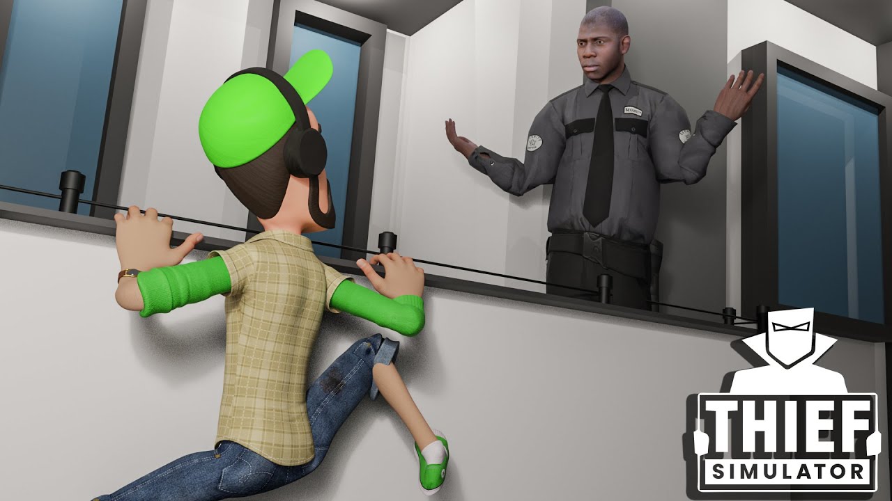 I Got Caught Breaking into Luxury Houses in Thief Simulator!?