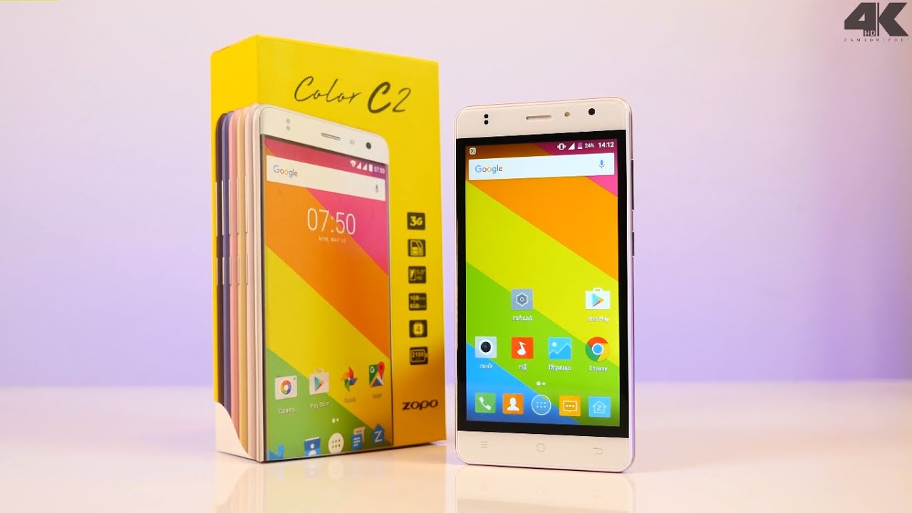 Zopo Color C2 Review 4K by Hong & Rith (Cambo Report)