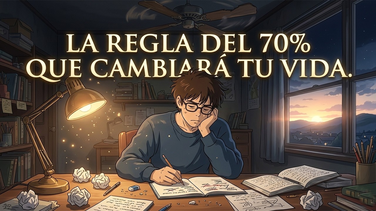 El Perfeccionismo Está Destruyendo Tu Vida | La Regla del 70% que Te Libera