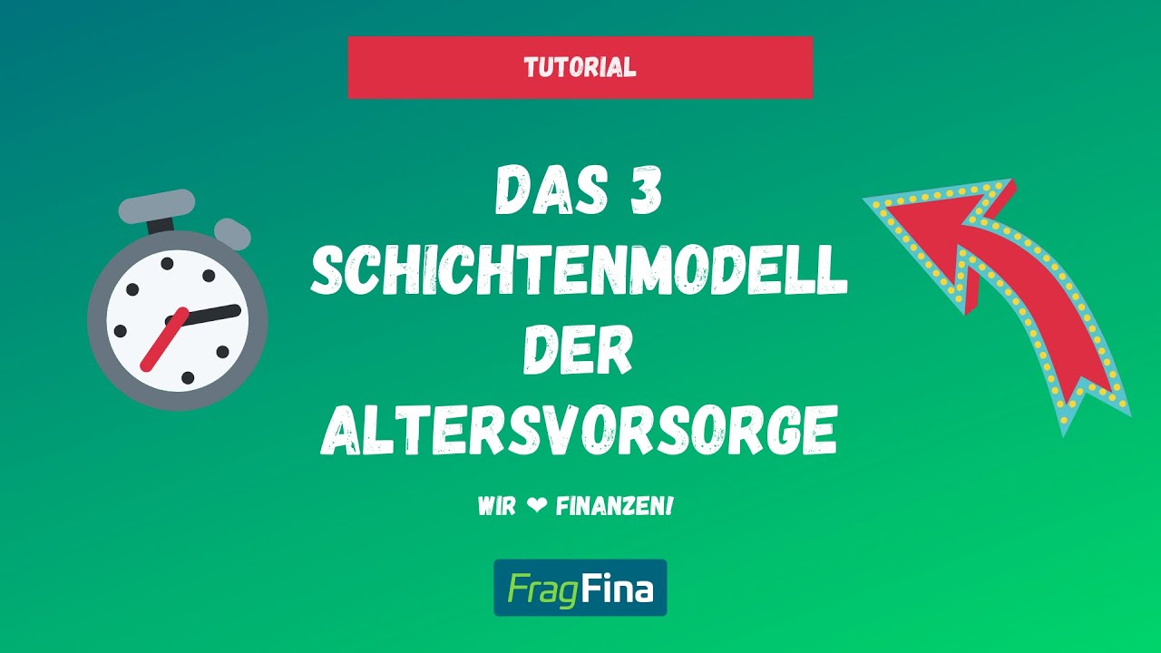 Das 3 Schichten Modell in der Altersvorsorge 🎓