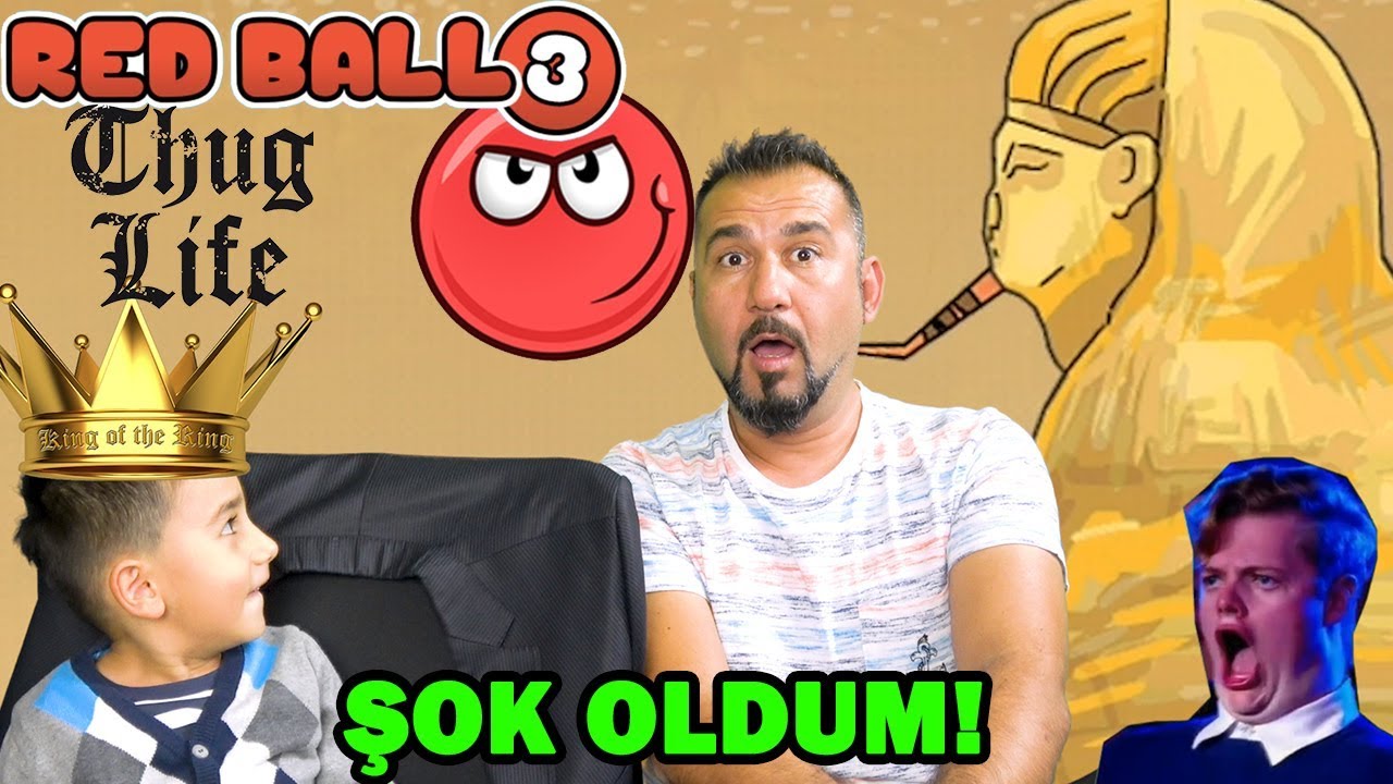 HİLE YAPTI ŞOK OLDUM!? | REDBALL 3  KIRMIZI TOP OYNUYORUZ