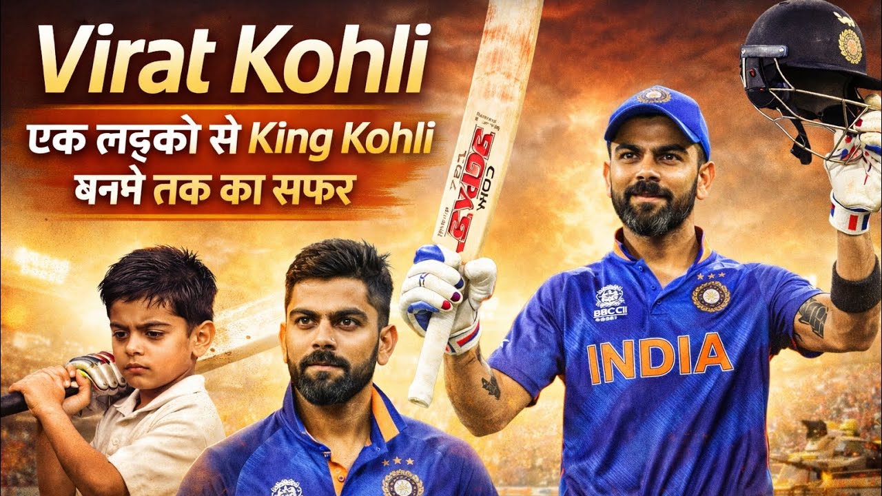 Virat Kohli Life Story | एक लड़के से King Kohli बनने तक का सफर | Biography in Hindi