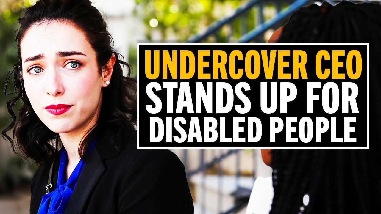Undercover CEO Exposes Disrespect Toward Disabled Individuals