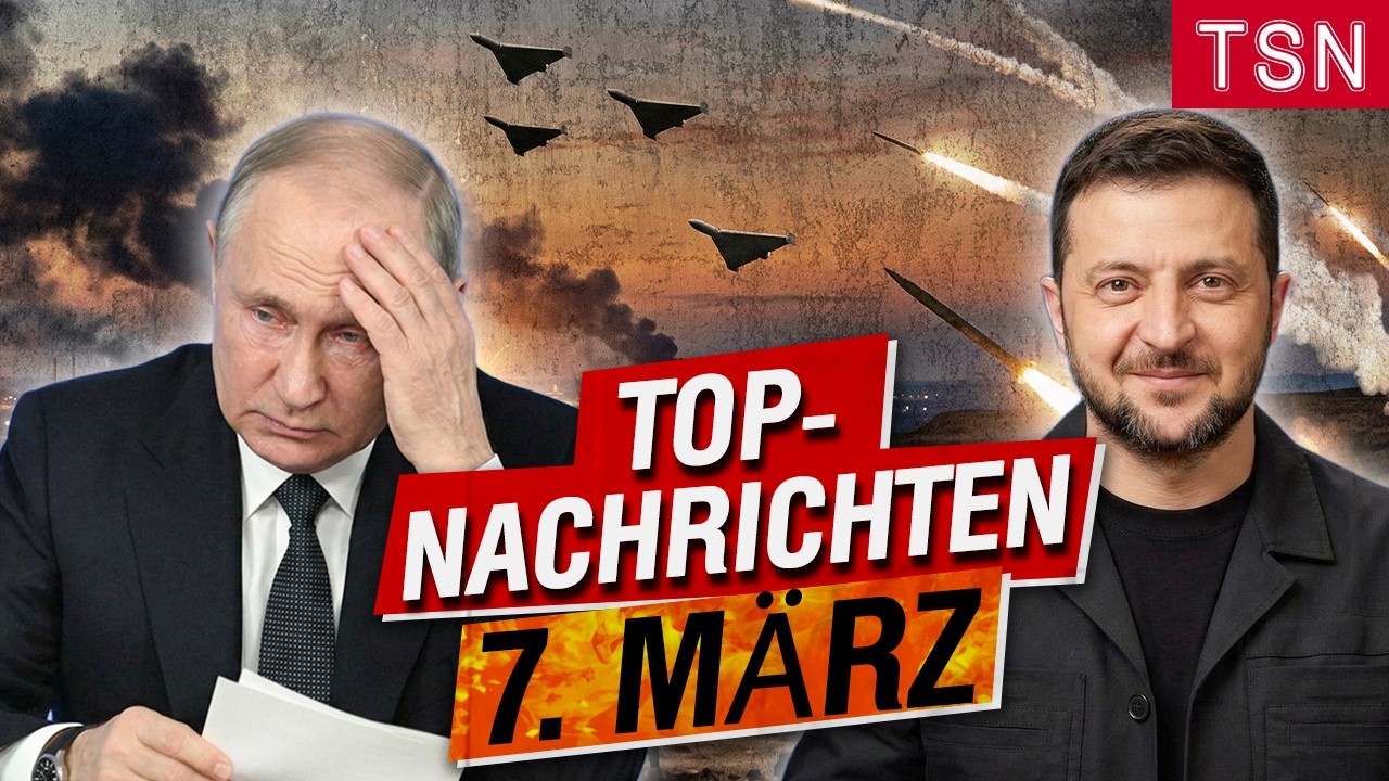 7. März: ZELENSKY LACHT PUTIN AN DER FRONT AUS! TRUMP HEBT SANKTIONEN GEGEN RUSSLAND AUF