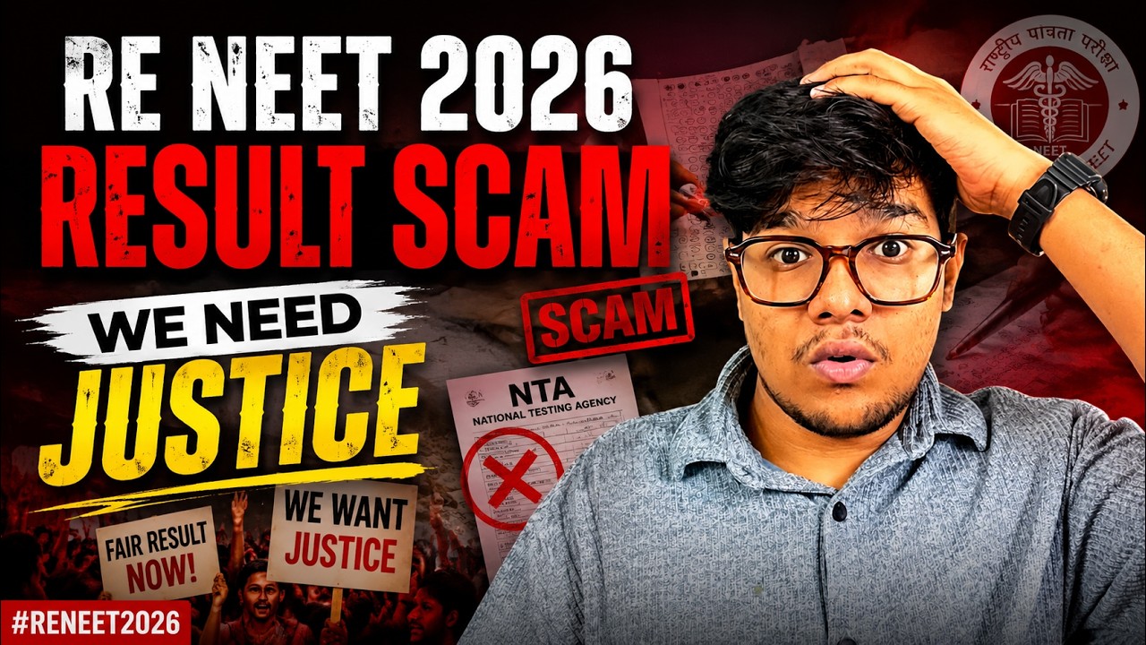 NEET Result SCAM Again?|Students Ke Future Ka Kya? 😭Re NEET result EXPOSED🤯#neet #scam #education