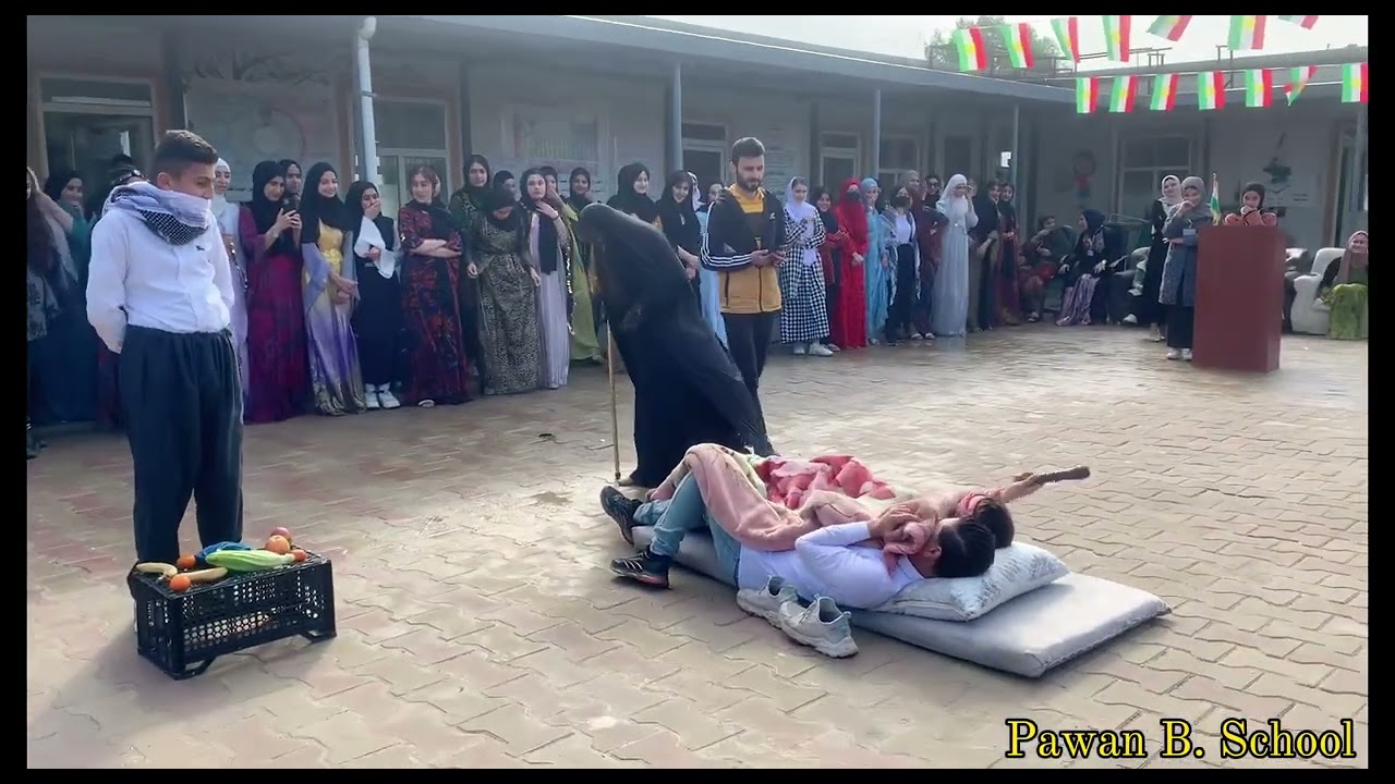شانۆگەری قوتابخانەی پاوان(دەرەنجامی ئازاردانی ئاژەڵ)
