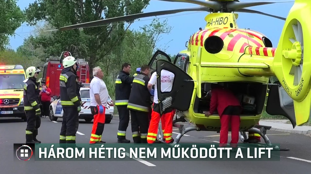 3 hétig nem működött a lift a Szegedi Klinikán - 2019-07-27