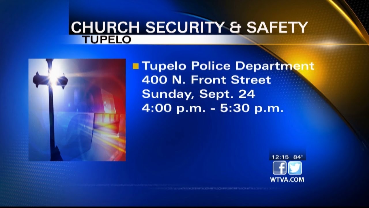 Interview: Tupelo Police hosting church security and safety event