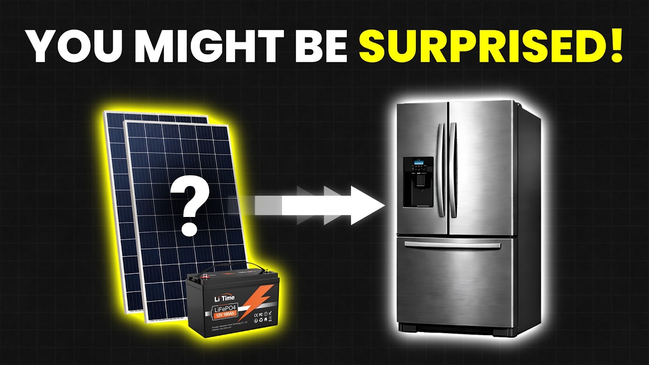 How Many Solar Panels to Run a Fridge? Panels and Batteries Sizing Guide